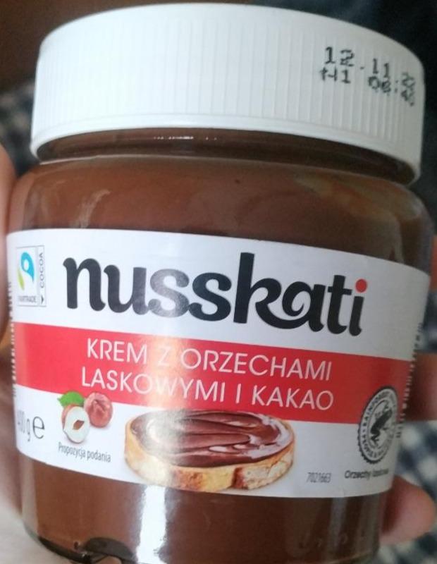 Фото - Шоколадная паста с лесными орехами Nusskati