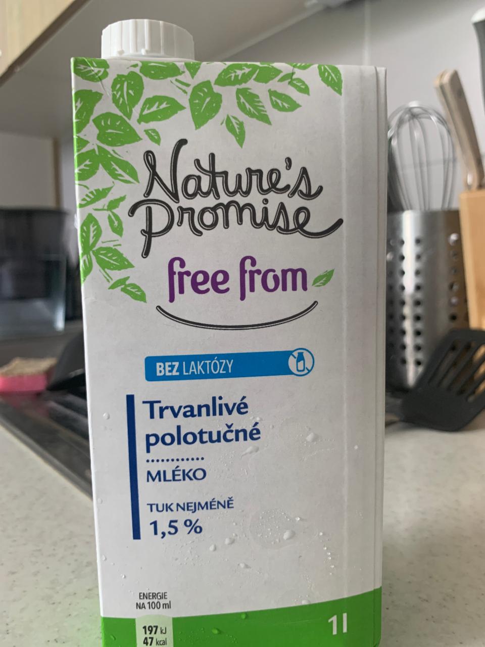 Фото - молоко легкое без лактозы Nature’s Promise