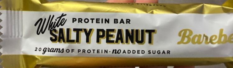 Фото - White Salty Peanut Protein Bar Barebells