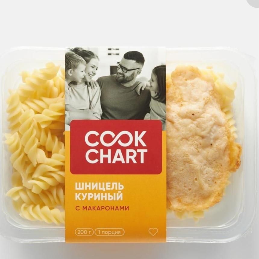 Фото - Куриный шницель с макаронами Cook Chart
