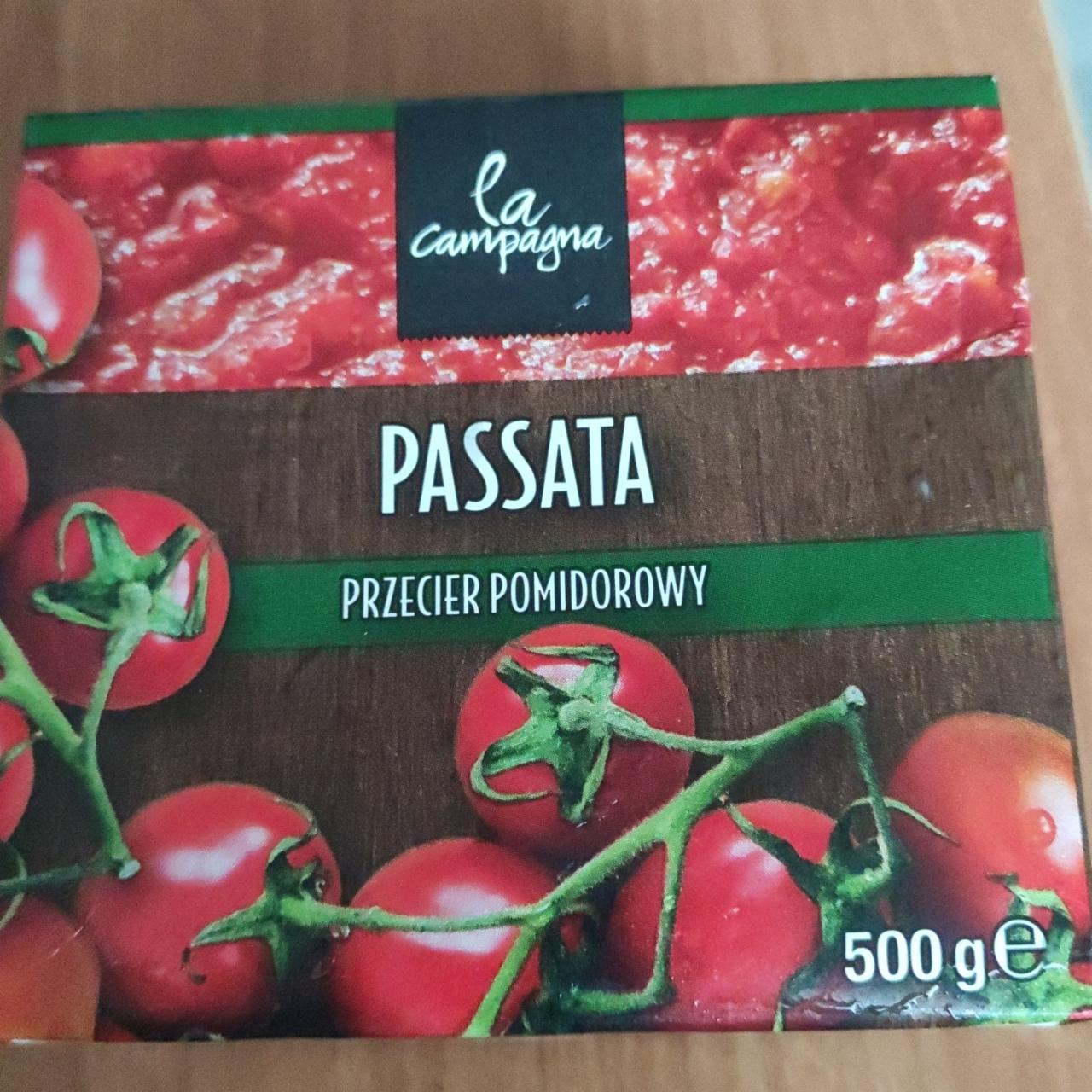 Фото - Томатное пюре Passata Tomato Puree La Campagna