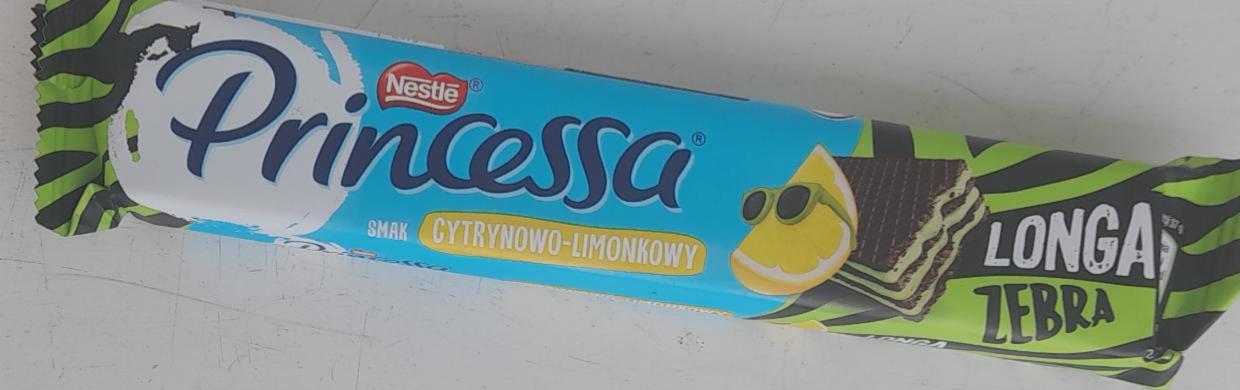 Фото - вафельный батончик лайм-лимон Princessa Nestlé