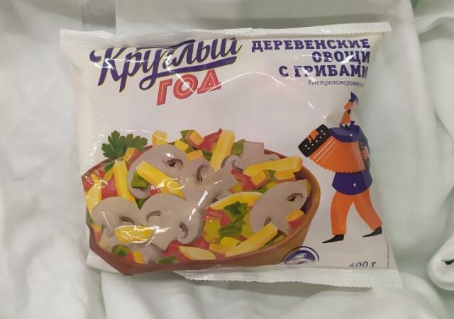 Фото - Деревенские овощи с грибами 'Круглый год'