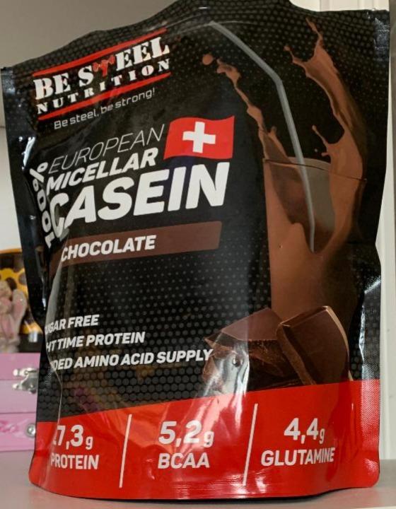 Фото - Протеин 100% European Micellar Casein шоколад Be Steel Nutrition