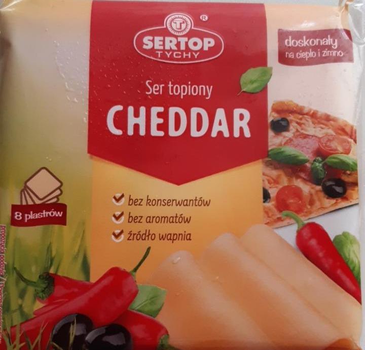 Фото - сыр плавленый cheddar Sertop