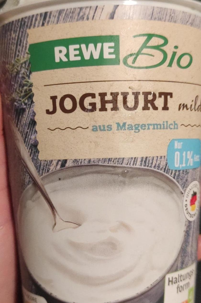 Фото - йогурт обезжиренный классический био Rewe