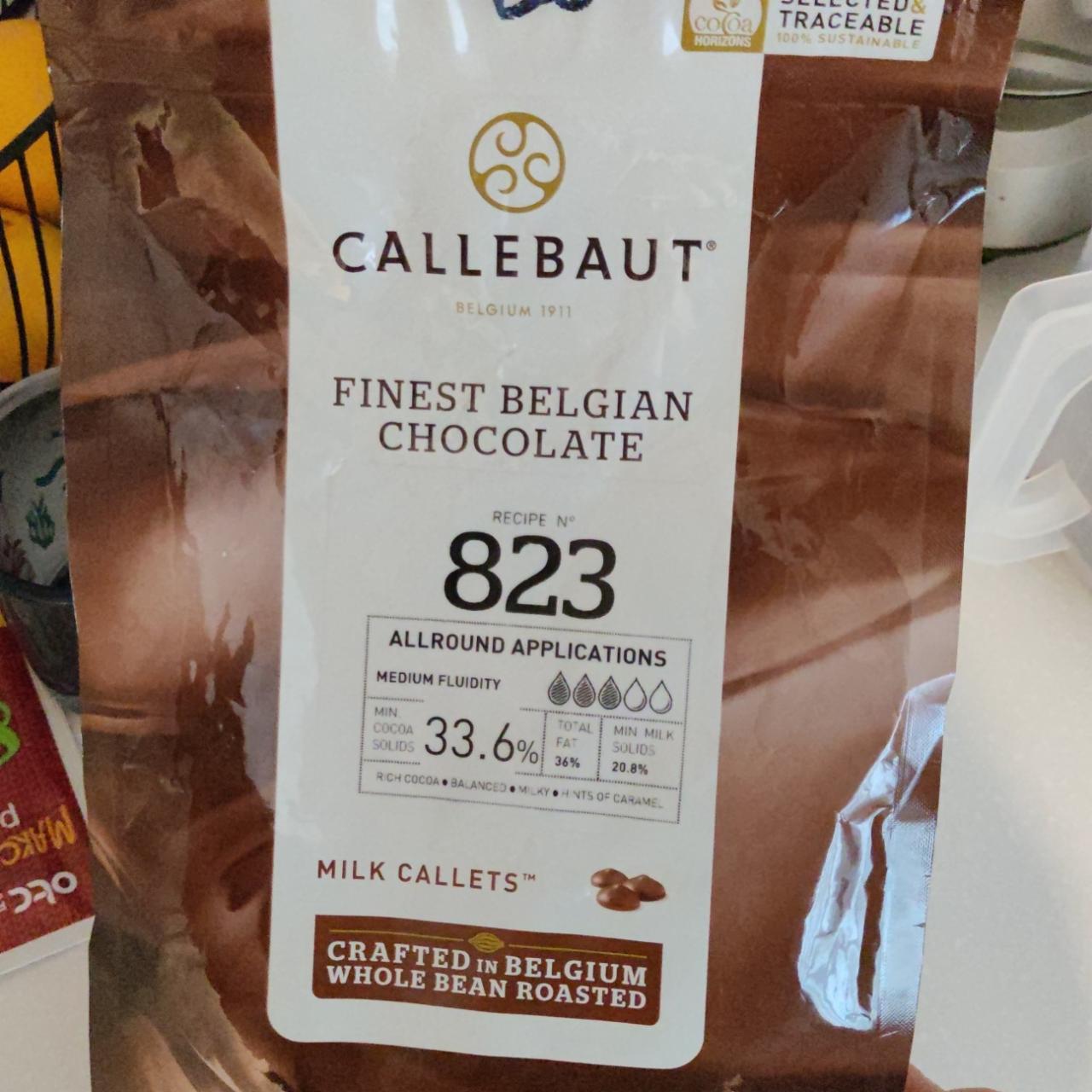 Фото - шоколад молочный Callebaut