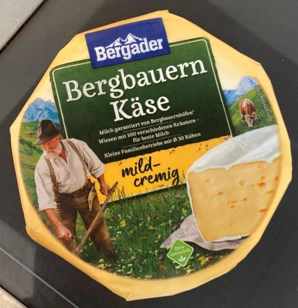 Фото - Bergbauern Käse mild-cremig Bergader