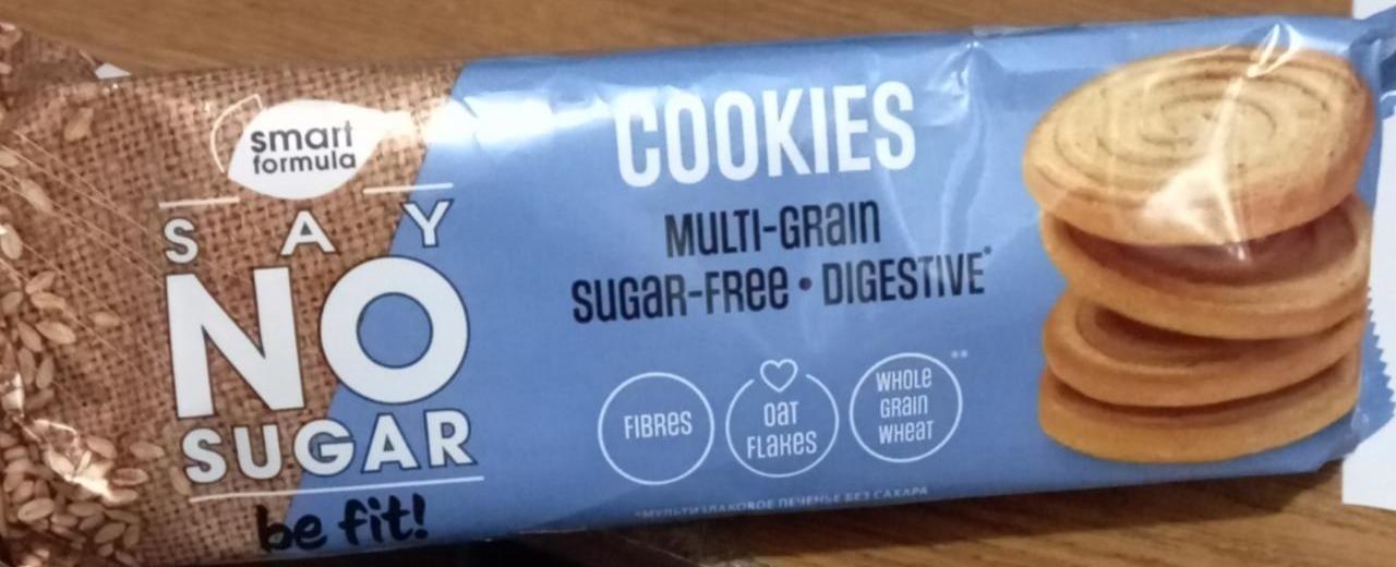 Фото - Мультизлоковое печенье say no sugar be fit! cookies multì-grain без сахара Smart formula