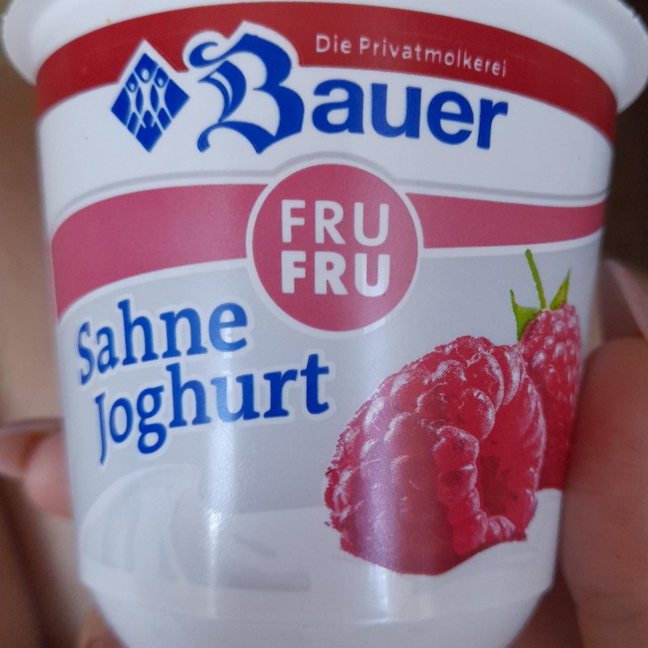 Фото - Йогурт со вкусом малины Bauer