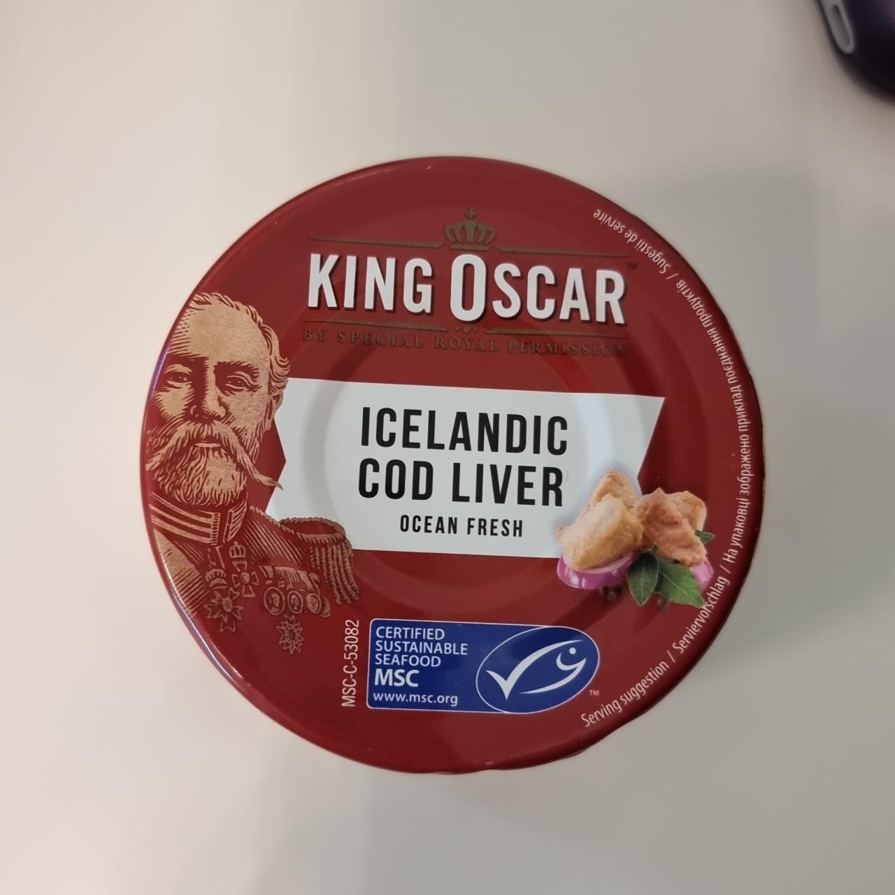 Фото - Печень трески Ocean Fresh King Oscar