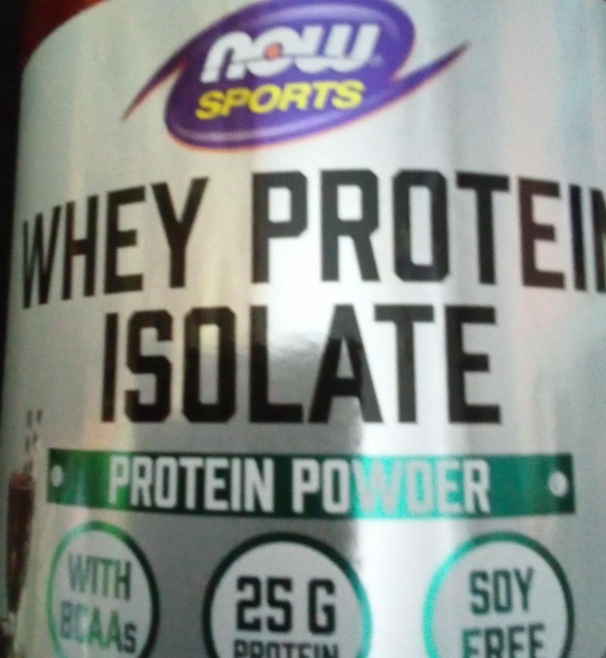 Фото - Протеин Whey Protein Isolate Powder Now Sports