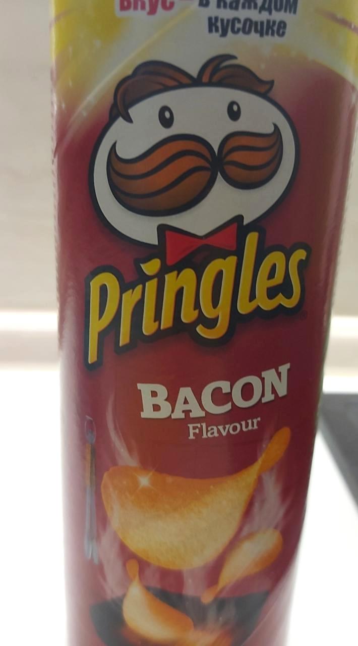 Фото - Чипсы со вкусом бекона Bacon Pringles