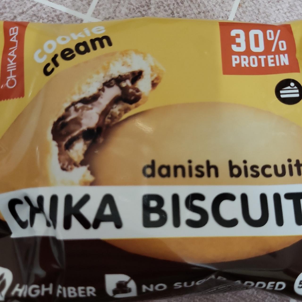 Фото - Печенье протеиновое Danish Biscuit Chikalab