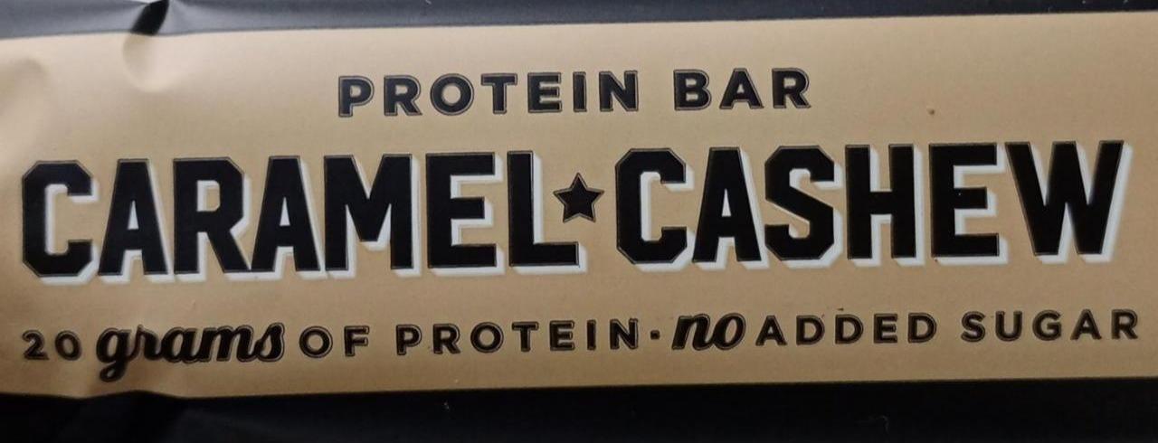 Фото - Батончик протеиновый Protein Bar Caramel Cashew Barebells