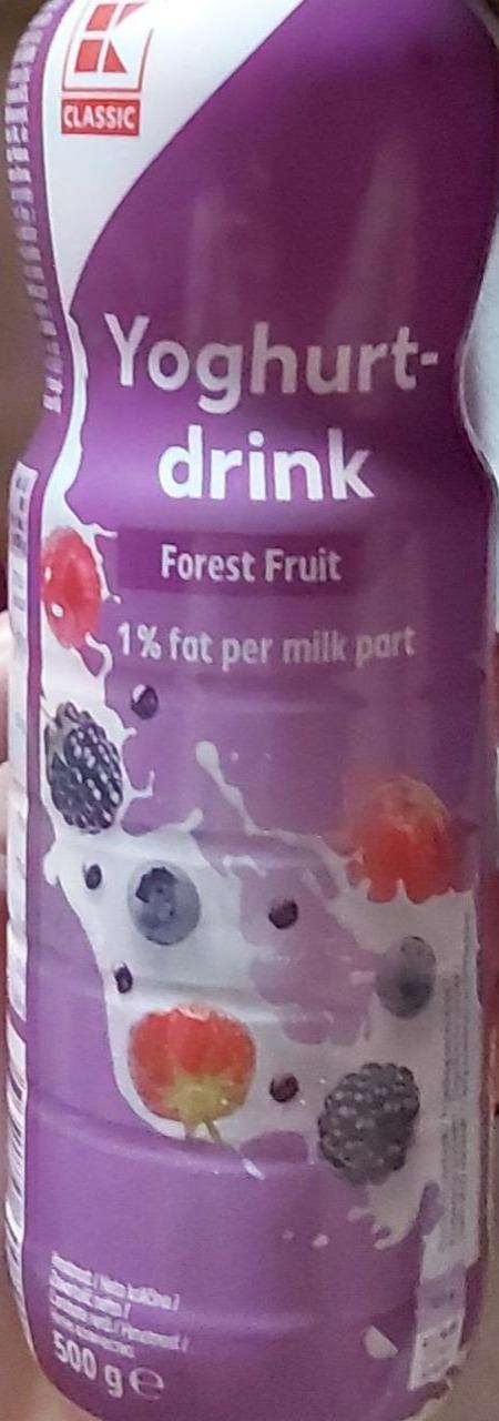 Фото - Йогурт 1% лесные ягоды Forest Fruit Yoghurt-Drink K-Classic