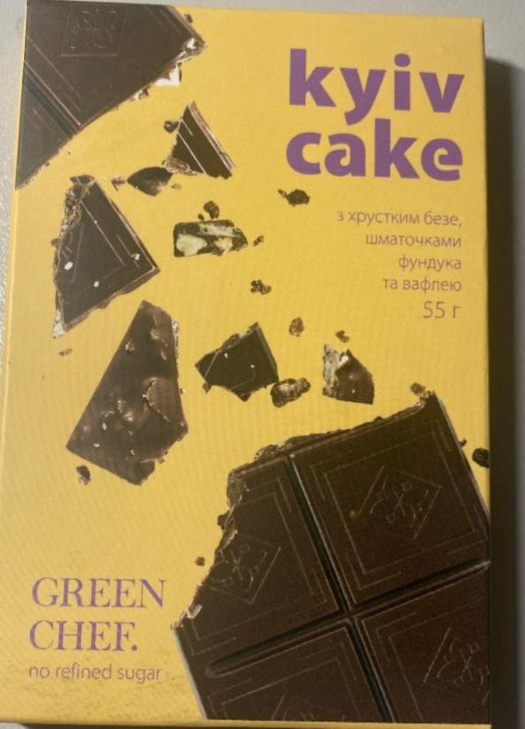 Фото - шоколад со вкусом Kyiv cake Green Chef