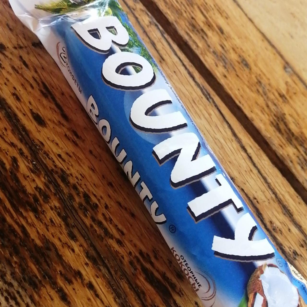 Фото - Шоколадный батончик milk snack Bounty