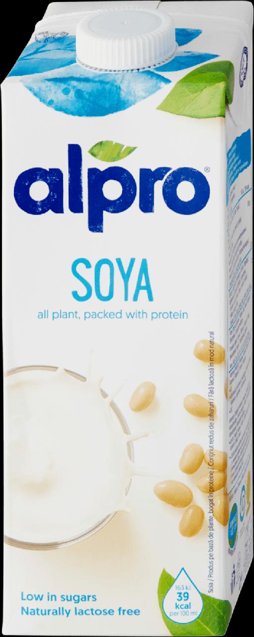 Фото - соевое молоко Soya Original Alpro