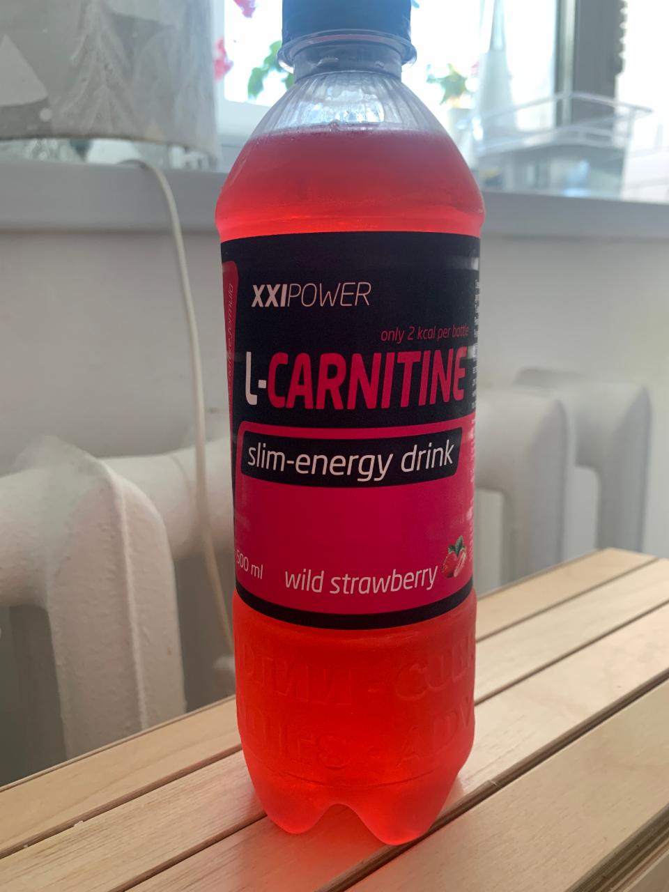 Фото - энергетический напиток с L-Carnitine дикая клубника XXLpower