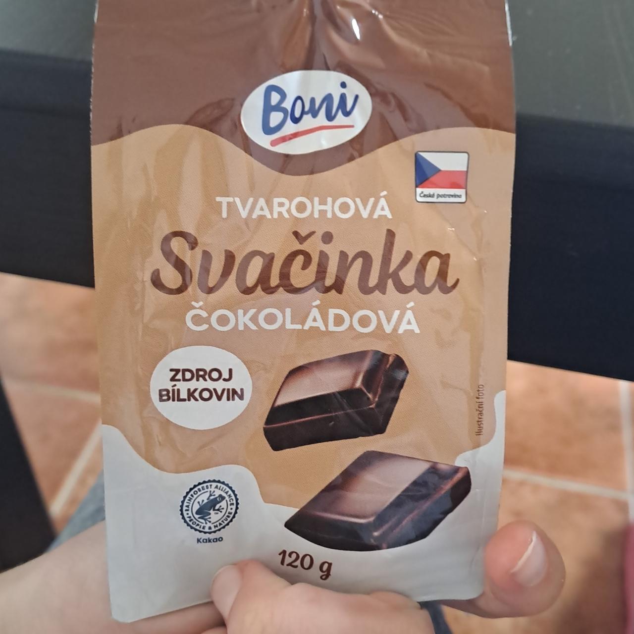 Фото - Svačinka tvarohová cokoladová Boni