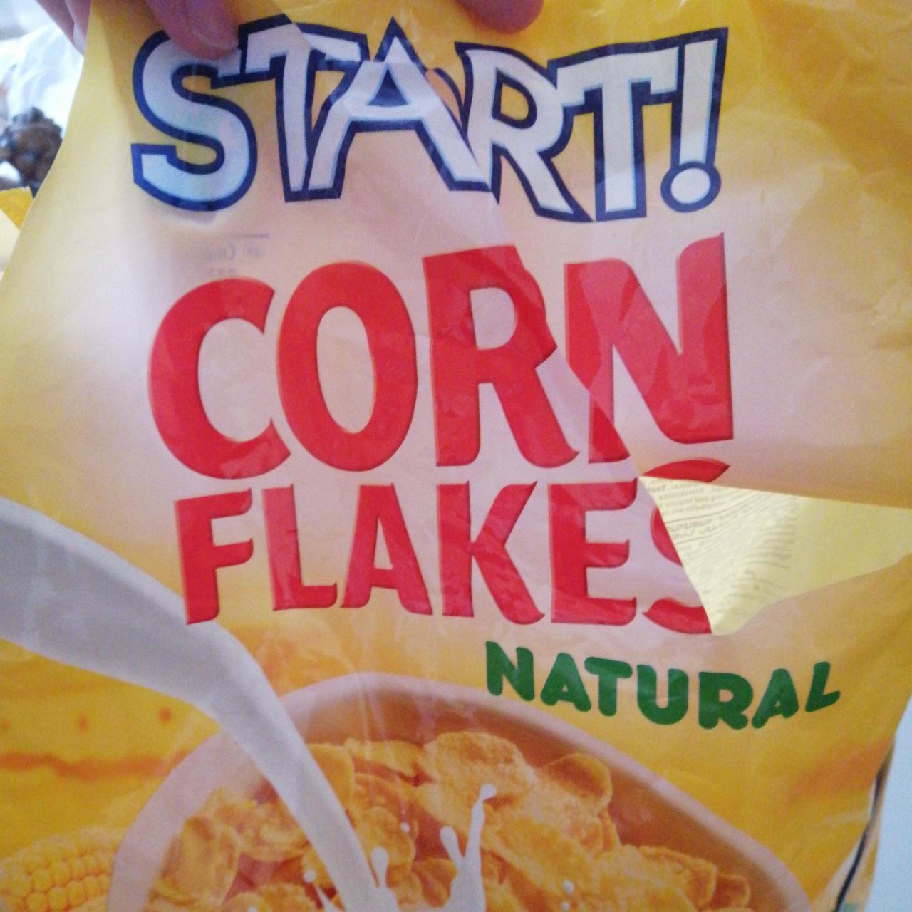 Фото - Хлопья кукурузные Corn Flakes Natural Start