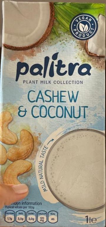 Фото - Nut drink cashew coconut Palitra