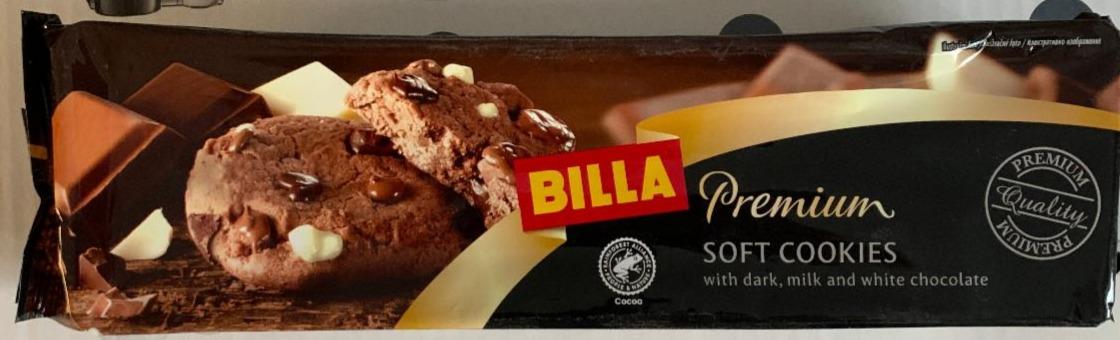 Фото - Печенье Soft Cookies Premium Billa
