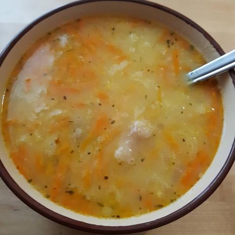 Фото - гороховый суп с индейкой