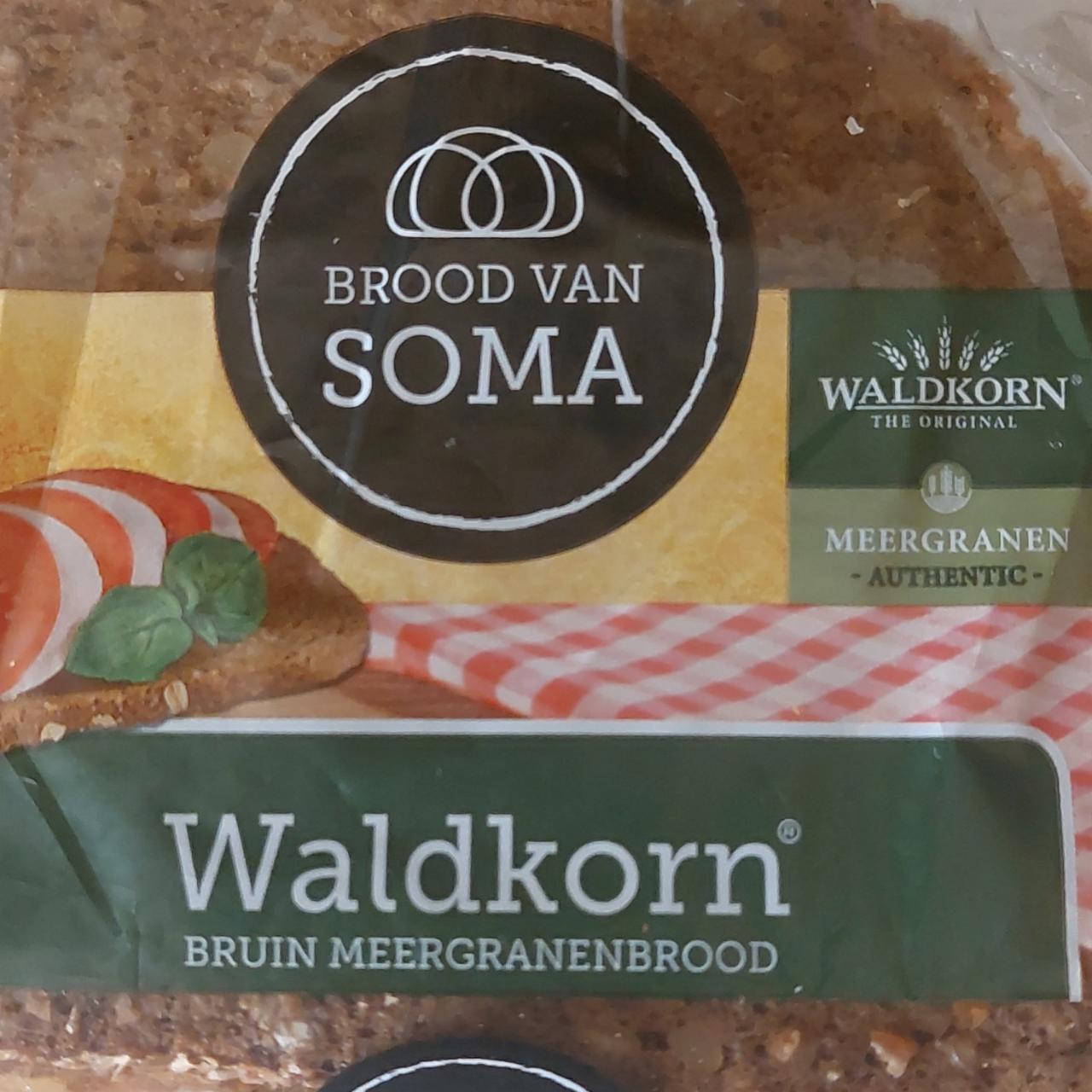 Фото - Хлеб ржаной протеиновый Waldkorn Brood van Soma