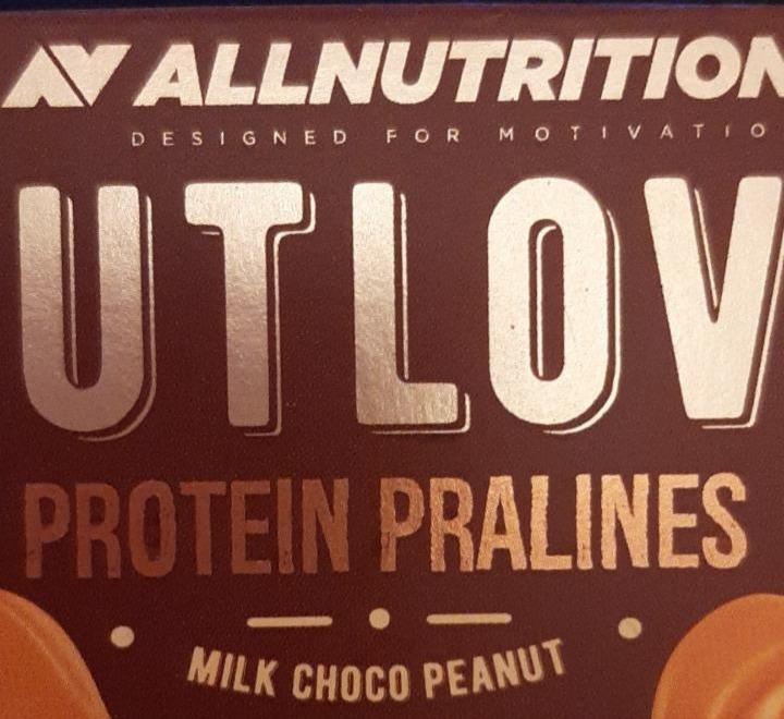 Фото - Молочный шоколадный арахиис Allnutrition