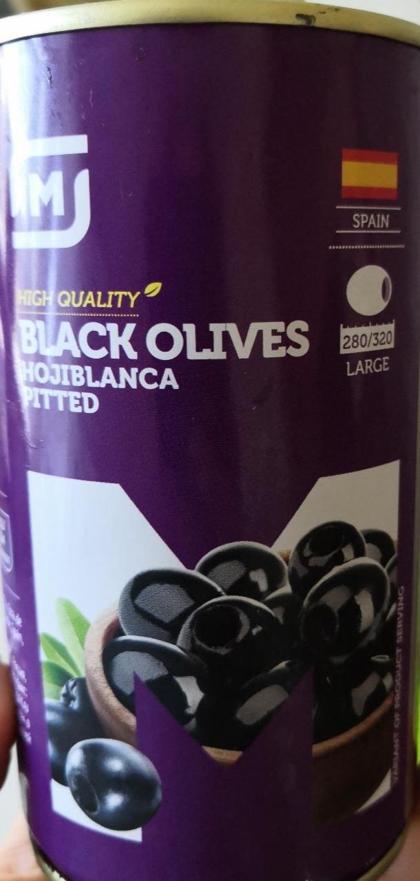 Фото - Маслины без косточки high quality black olives hojiblanca pitted Магнит