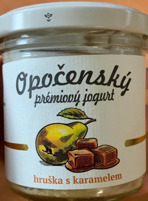 Фото - йогурт груша с карамелью Opocensky