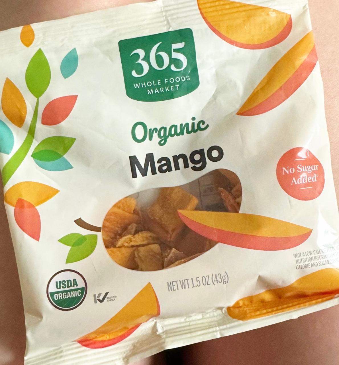 Фото - Organic Mango 365 whole foods market