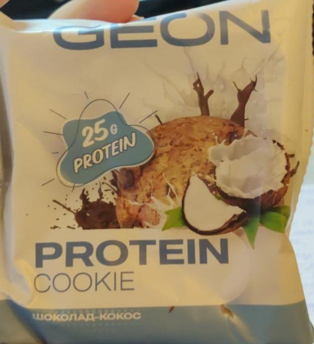 Фото - Протеиновое печенье кокос Geon