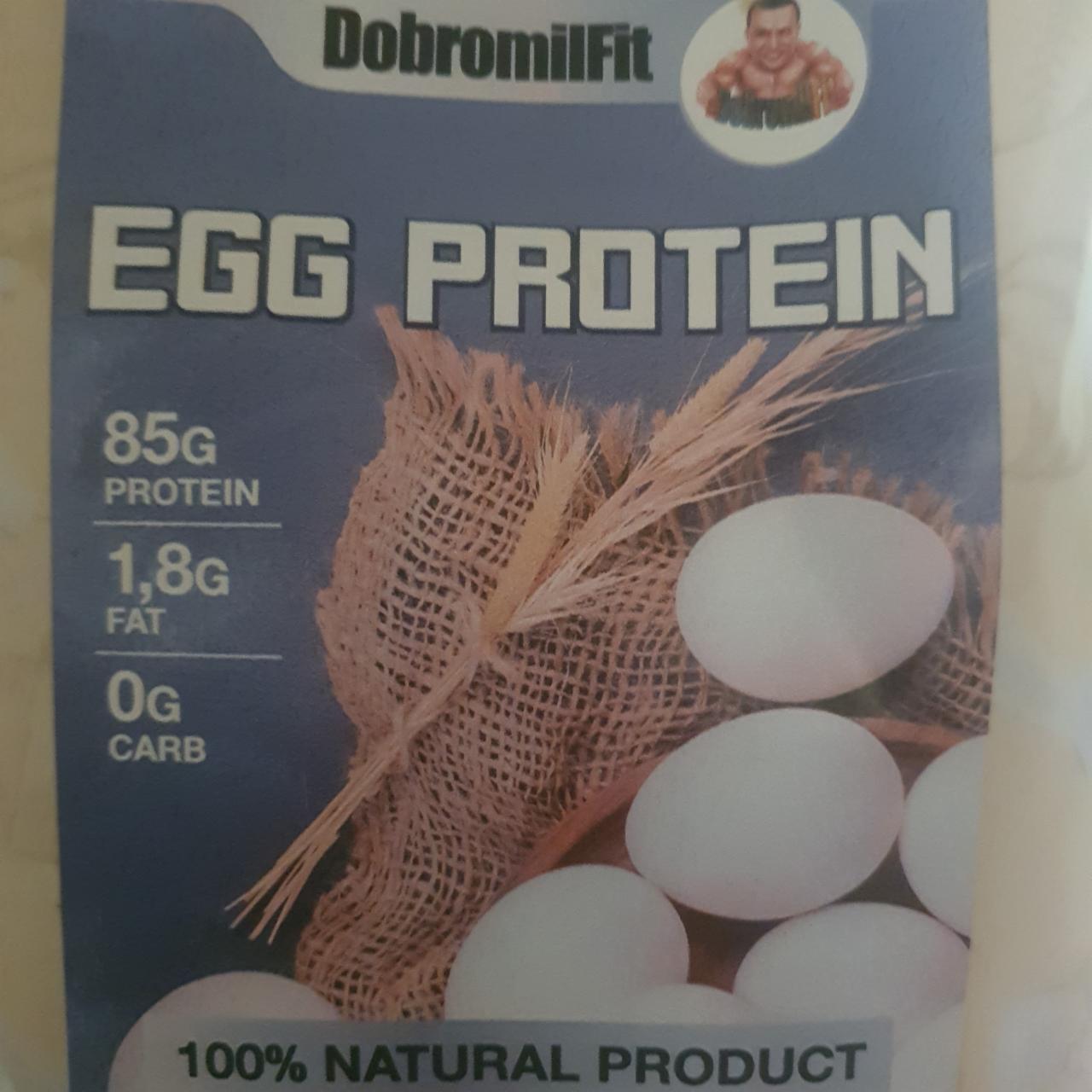 Фото - Яичный протеин Dobromilfit без добавок