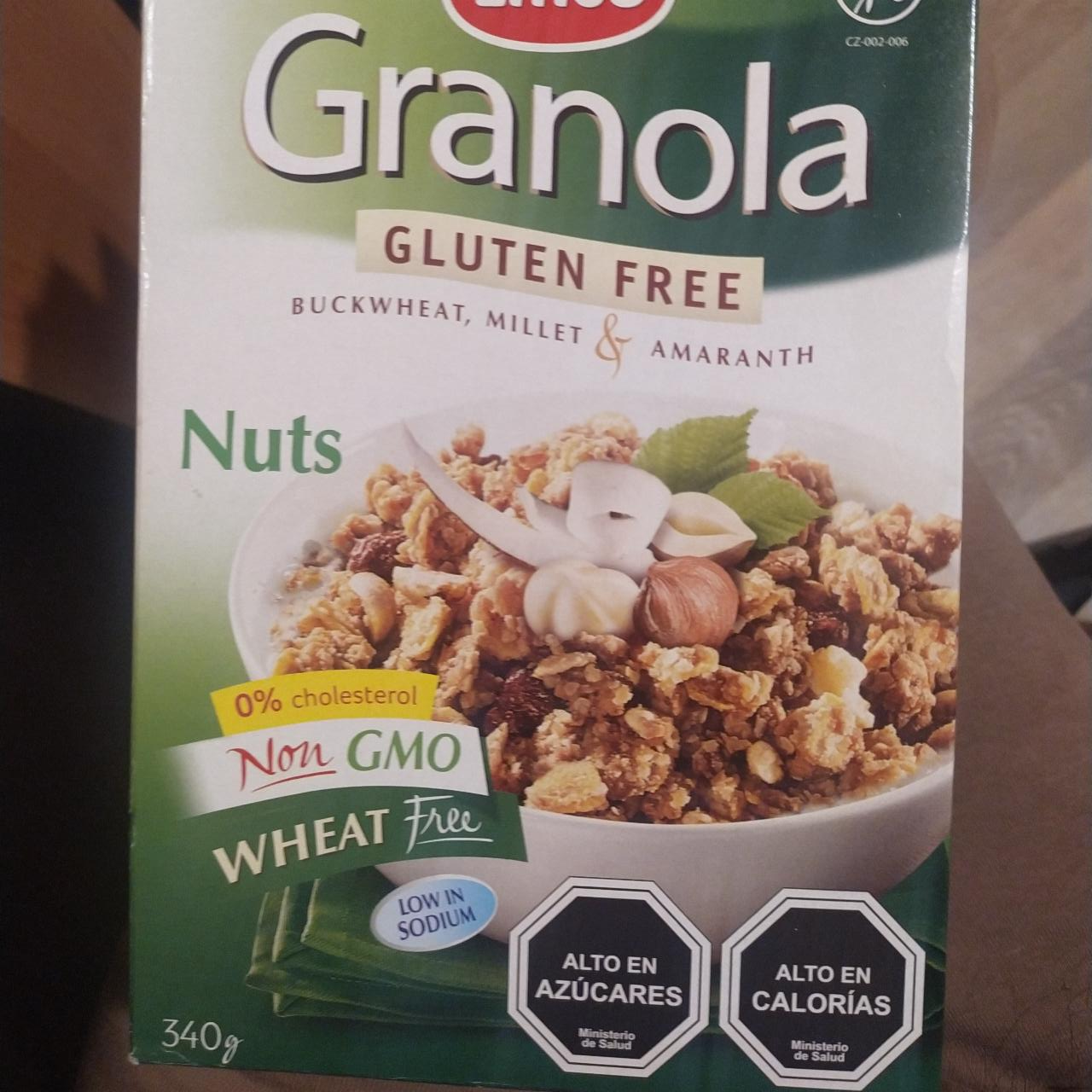 Фото - Granola gluten free Nuts Emco