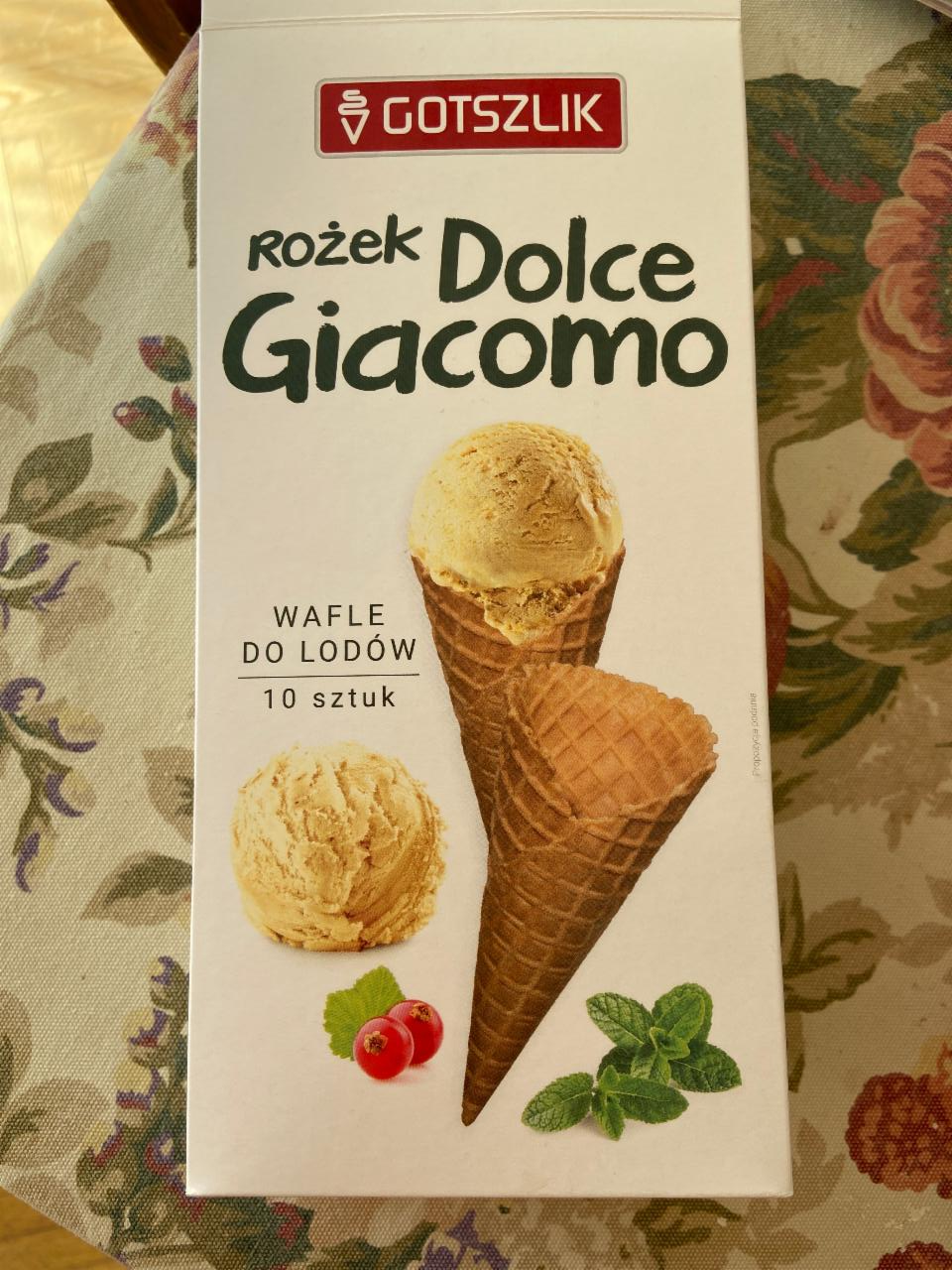 Фото - Рожок для мороженого Dolce Giacomo Gotszlik