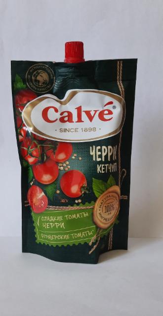 Фото - Кетчуп с кусочками помидоров Черри Calve