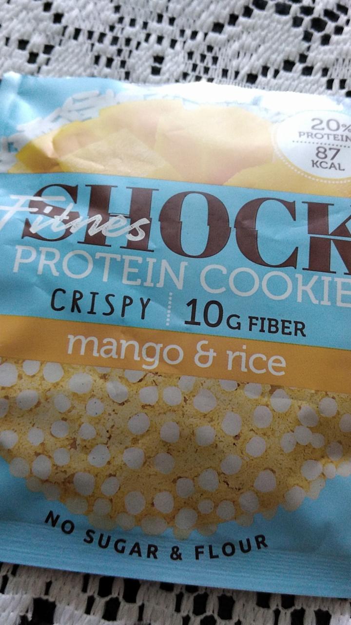 Фото - Protein cookie mango&rice Fitnesshock