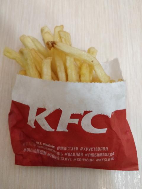 Фото - картошка фри маленькая КФС KFC