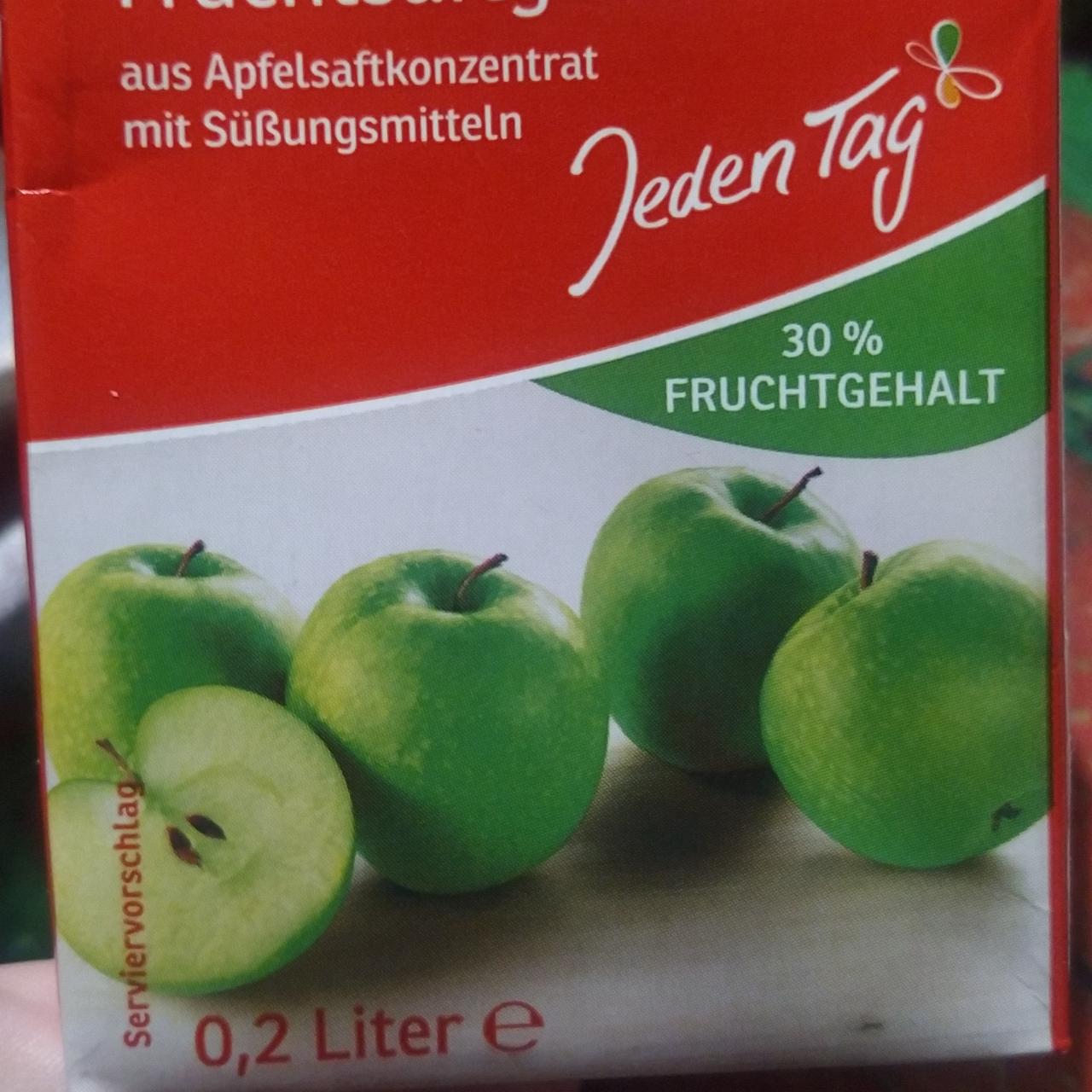 Фото - Сок яблочный Apfel-Fruchtsaftgetränk Jeden Tag