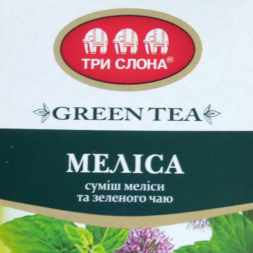 Фото - Смесь мелиссы и зеленого чая Мелисса Green Tea Три Слона