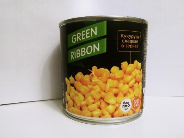 Фото - Кукуруза консервированная сладкая Green Ribbon