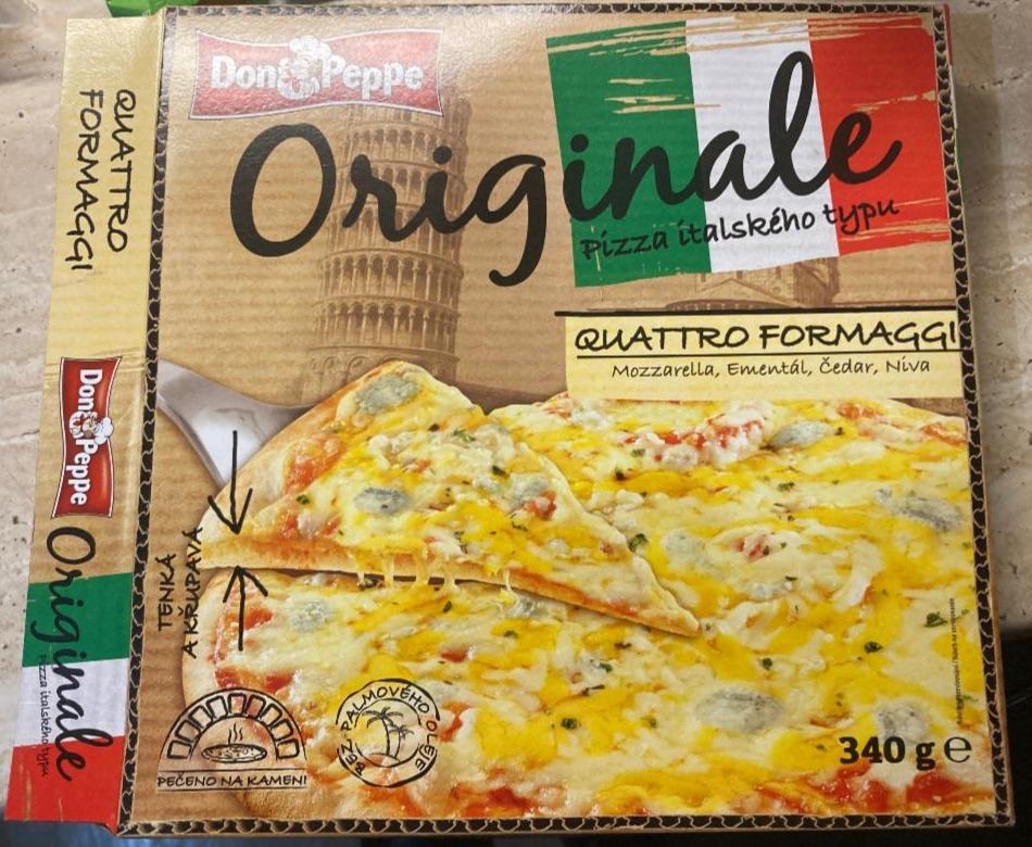 Фото - Originale pizza Quattro Formaggi Don Peppe