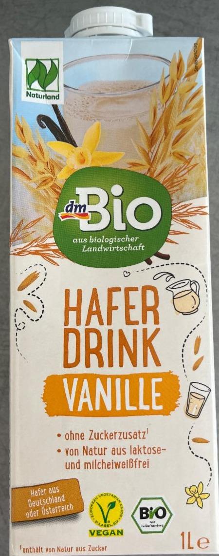 Фото - Ванильный напиток с клетчаткой Haferdrink dmBio