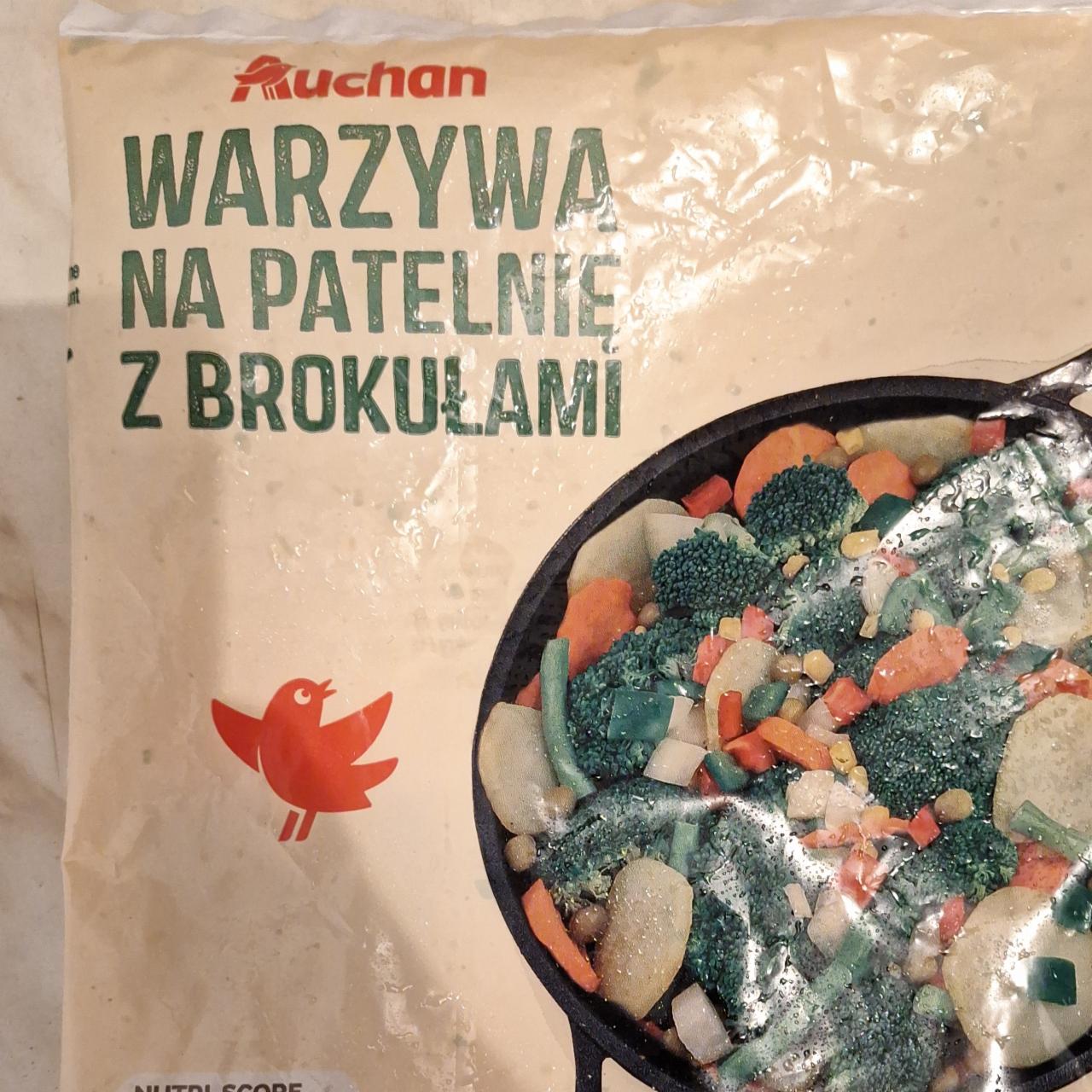 Фото - овощная смесь с брокколи Warzywa na patelnię z brokułami Auchan