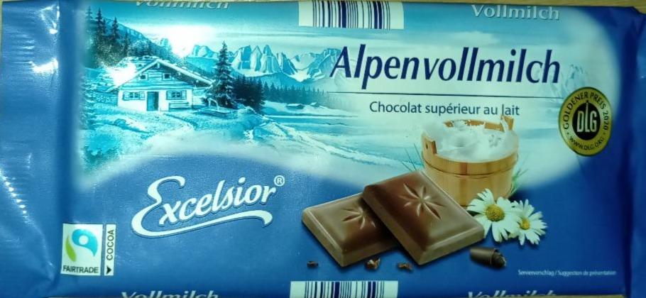 Фото - Шоколад молочный Альпийский Excelsior