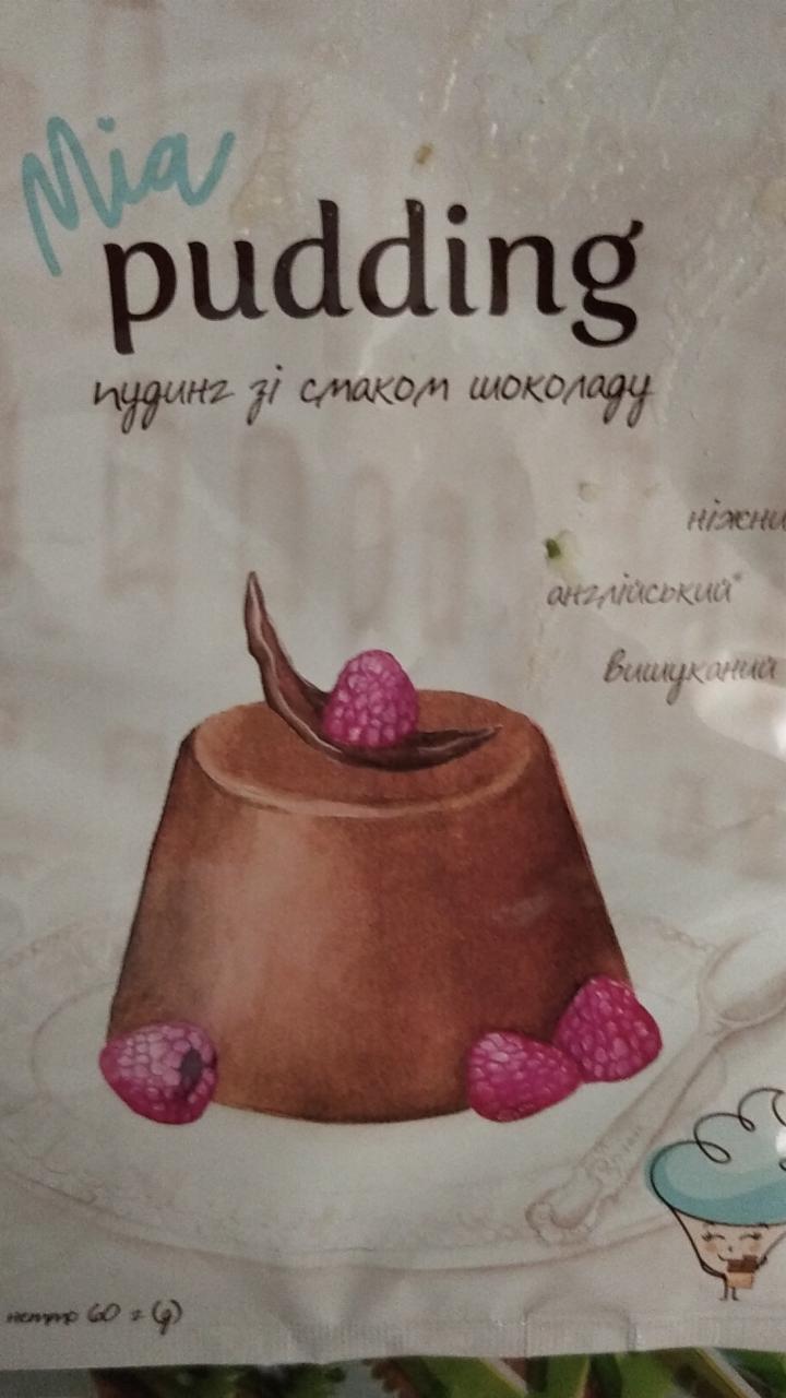 Фото - пудинг десертный со вкусом шоколад Мрія