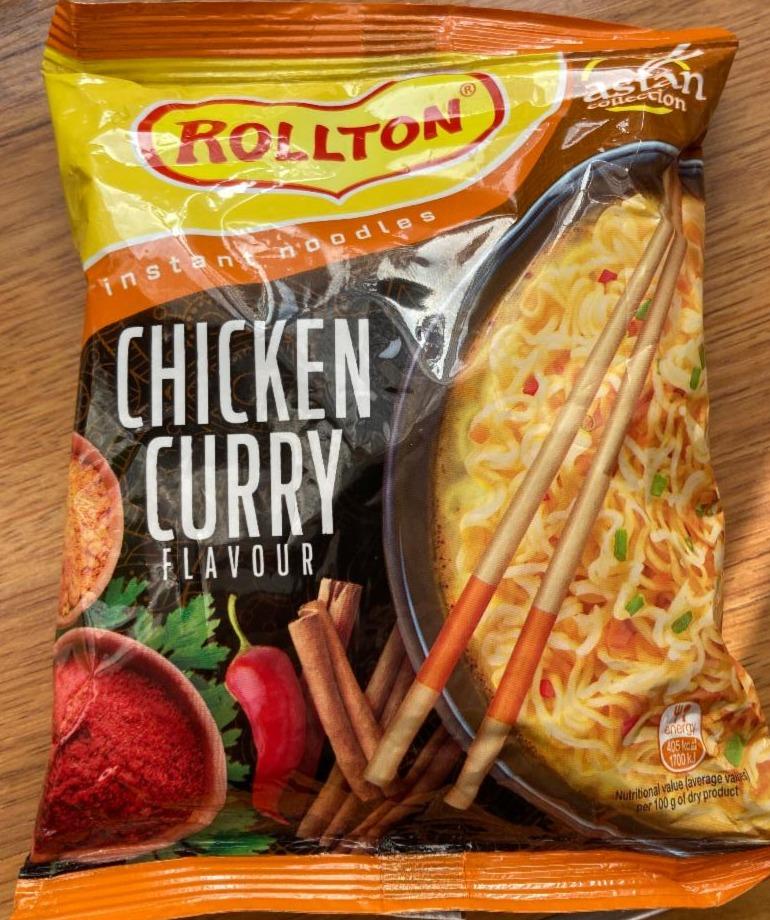 Фото - Instant noodles Chicken curry flavour Rollton